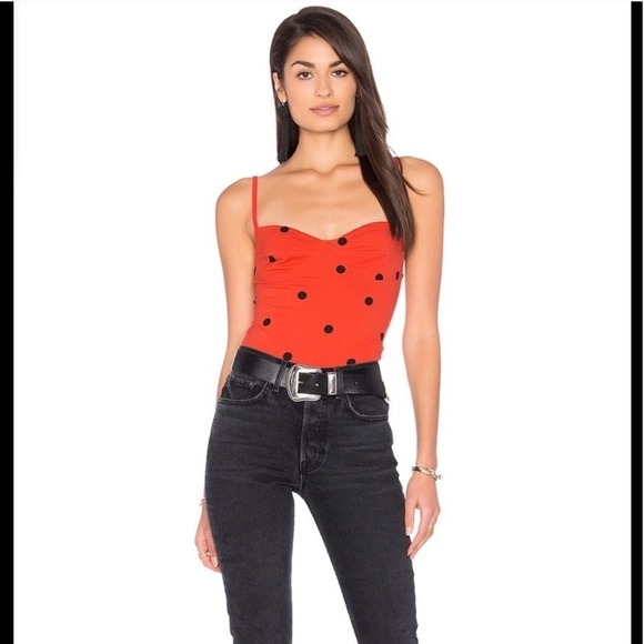 Red bodysuit - Picture 3 of 16